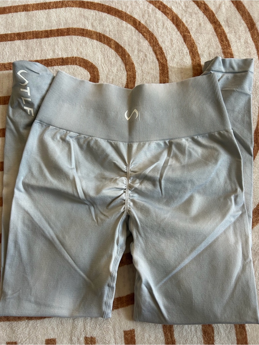 TLF Light Blue Seamless Leggings - Picture 2 of 2